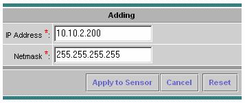 Sensor setup IDM.