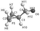 2-Fluorocyclopropanemethanol 과 2-Chlorocyclopropanemethanol 의분자내수소결합가능성에대한이론연구 279 Table 3.