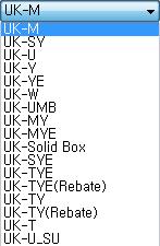 UK-MYE, UK-Solid Box, UK-SYE, UK-TYE,