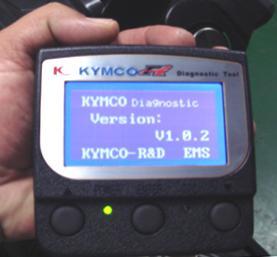 PDA(1) 또는 KYMCO Fi 진단기
