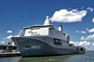 Commissioned in 2012 CODLOG system Dixmude (L9015) Mistral-class