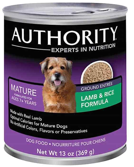 207 Authority Senior Dog Food Lamb,