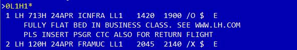 2 대기좌석판매 (WAITLIST) HELP 0WL Availability 에서대기좌석판매 1) 단일구간 0 L 1 Y 1 1 2 3 4 5 1 0 : 좌석판매기본지시어 2 L : 대기좌석판매지시어 3 1 : 승객의인원수 4 Y : 예약 Class 5 1 : Availability상의항공편라인번호 2) 복수구간동일 Class 0 L 2 M 3 * 1 2