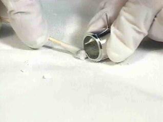 Ion Source cleaning [12] 면봉을이용하여 Drawout cylinder 를