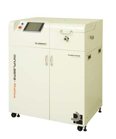 miniplasma - Station Plasma surface treatment &modification system General Dimension (mm) Weight olor Electric power 1000 (w) 700 (d) 1300 (h) 300 kg Ivory 3-phase, 208 VA (±10 %), 40 A, 50/60 Hz