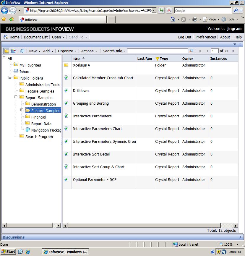 SAP Crystal Reports Server 2008 보고서배포 웹 ( 포털 ) 을통한보고서배포 장소에제약없는접근가능성제공 보안강화 포털내에서의보고서게시및공유 기존리포지토리를활용 모든사용자에게일관된