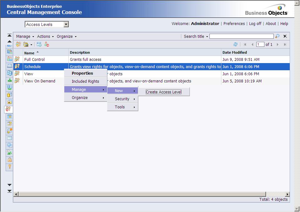 SAP Crystal Reports Server 2008 Secure Report 자동화된방식으로손쉽게정보접근을제어할수있는기능제공 사용자,
