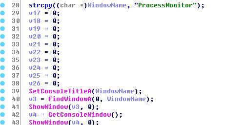 2) malware.exe ➀ 프로세스모니터라고이름붙임 ➀ cipher.exe 실행시킴.