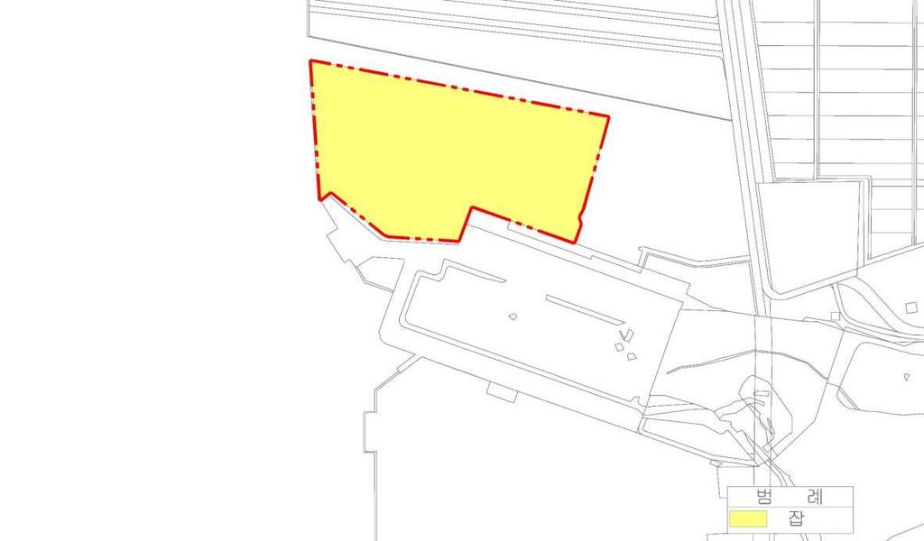 토지이용및소유자현황 - 청라투기장의토지이용현황은전체가잡종지 175,954 m2(100.