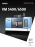 VM 5400 / 6500 VM 5400 / 6500 VM 5400 VM 6500 ver. KO SU