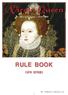 RULE BOOK ( 규칙번역본 ) 번역 : 하이텔슈리 (