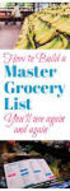 Though the shopping list may change, starting off 2010, we would like to recommend the following to keep note