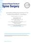 Case Report pissn eissn J Korean Soc Spine Surg Mar;22(1): Laminoplasty an
