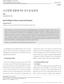 대한안신경의학회지 : 제 1 권제 1 호 Clin Neuroophthalmol 1(1):39-46, June 2011 ISSN: REVIEW 근신경계질환에서의안구운동장애 허영은 분당서울대학교병원신경과 Eye Findings in Neuro-muscul