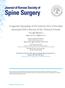 Journal of Korean Society of Spine Surgery Congenital Hypoplasia of the Posterior Arch of the Atlas Associated with a Fracture of the Odontoid Process