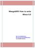 Mango64R3 How to write  Wince 6.0