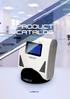 PRODUCT CATALOG Airborne Laser Particle Counter Ambient Laser Dust Monitor