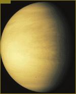 4- 꼬끼오鷄우주여행 우주여행자료 _ 금성 금성 (Venus) 은태양계에서태양으로부터 2 번째의행성입니다 서양에선비너스라고부르고우리나라에선반짝반짝거린다고해서 ' 샛별 '