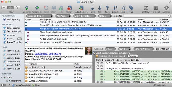 SW 동향분석 Webzine 그동안터미널 (Terminal) 에서 GIT Flow 를사용하는법을학습했다. GIT Branch 전략을매번터미널에서작업하기란쉽지않다. 그러나 UI 툴을이용한다면빠르게 GIT 명령어와 GIT Flow 명령어를통해능률을높일수있다. 이번원고에서는대표적인 GIT UI 툴인 Source Tree(http://www.