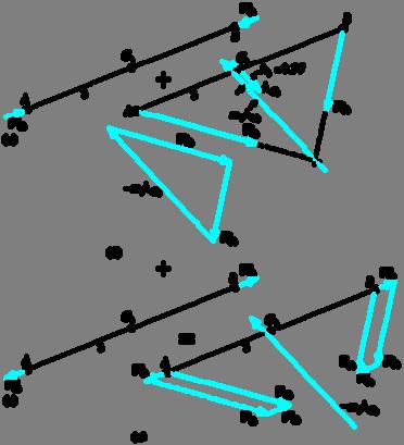 위그림에서 a 는링크 의관성력에의해서만초래되는하중을구한것이고 b 는아무하중이작용하지않을때발생하는하중이며, c 는 F C 에의해발생하는하중해석결과이다.
