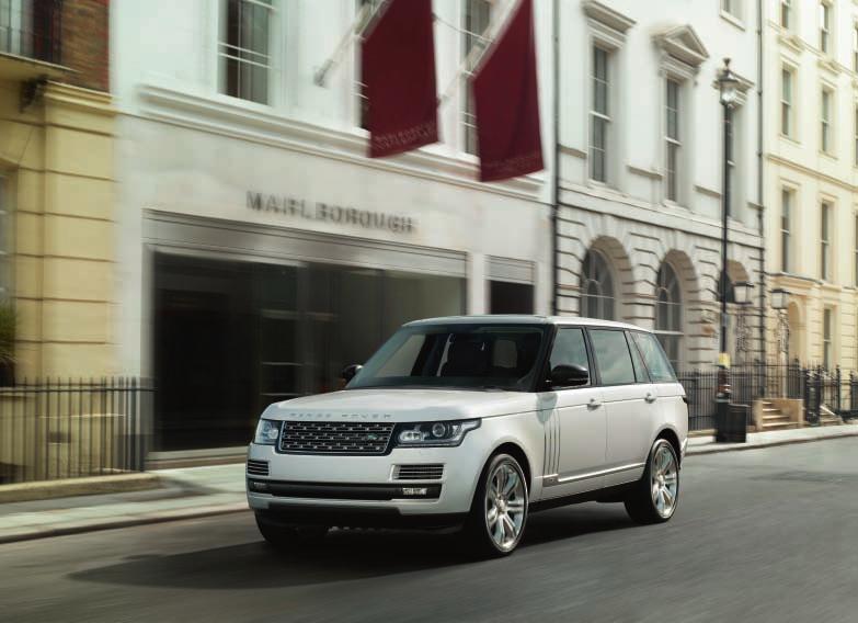 Range Rover Autobiography Black shown outside