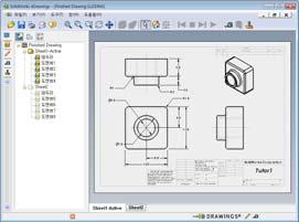 소개 장학생의성과평가 7 장 : SolidWorks edrawings 기초사항 기존 SolidWorks 파일로 edrawings를작성합니다. edrawings를보고조작합니다.