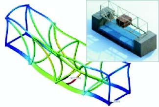 12 장 : SolidWorks SimulationXpress 교량설계프로젝트 교량설계프로젝트문서에서는트러스나무교량을건설하기위한엔지니어링방법을학생들에게단계별로안내합니다. 학생들은 SolidWorks Simulation 을사용하여교량의여러다른하중조건을해석합니다.