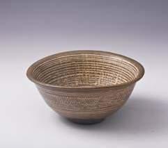 분청사기인화문완粉靑沙器印花文碗 Buncheong Bowl with Inlaid and Stamped