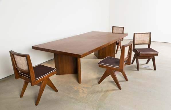 5(h)cm 1950s 109 피에르잔느레 Pierre Jeanneret 1896-1967, Swiss Chairs From Chandigarh