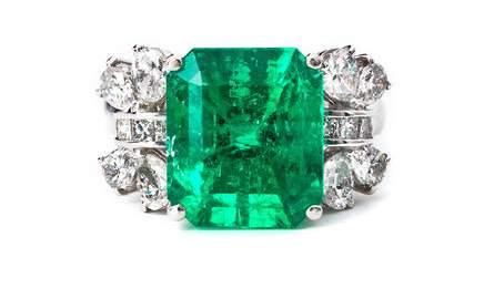 2nd BLACK LOTS 217 에메랄드반지 Emerald Ring Natural