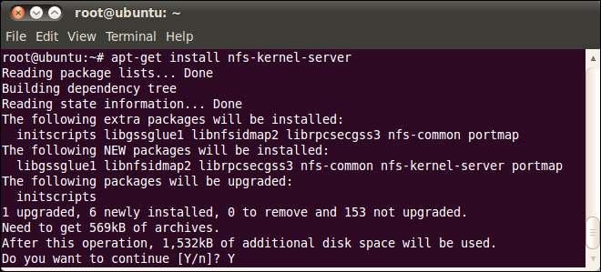 nfs-kernel-server 설정 root@ubuntu:/# vim /etc/exports 수정할내용은다음과같다.