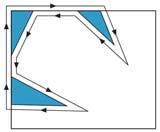 Cohen-Sutherland Algorithm 선분 AB 의경우 : A s outcode = B s outcode = 선분의양끝점이클리핑윈도우내부에있는경우, accepted 선분 CD 의경우 : C s outcode AND D s outcode 선분의양끝점이클리핑윈도우의같은변의외부에있는경우, rejected A s outcode = B s outcode