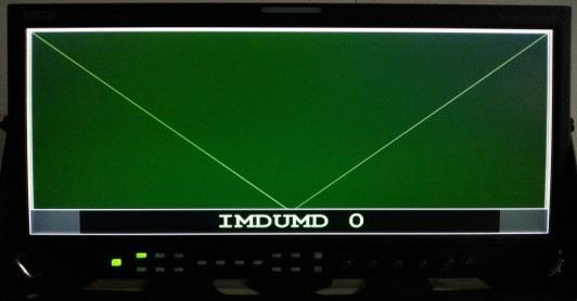 (Black) 등이있습니다. IMD/UMD Display : UMD 기능및 IMD 기능을화면에표시할것인지를선택합니다. UMD On 시영상은 16:9 비율로작게조절되어화면에표시됩니다.