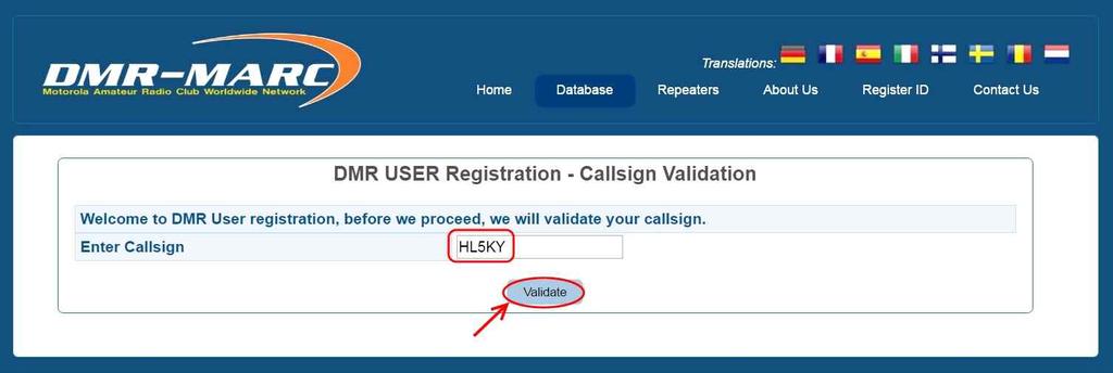 4. User Registration 을클릭한다. 5.