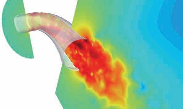 이단계에서생성된 Aero-Acoustic 인자의 map 은가장영향을많이미치는인자를확인하는데이용할수있기때문에, 그자체로매우유용한결과가됩니다. 3. 마지막으로 radiated acoustic field 를계산합니다.