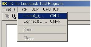 3.2.1. TCP Server Test TCP Server는아래와같이동작한다.