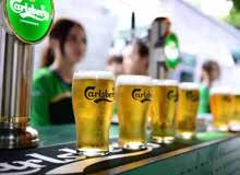 10% or 20% OFF 레스토랑 / 카페 / 바 Carlsberg Sports Bar 이용요금에서 10% 할인, 또는 S$60 이상이용하면 20% 할인. 우대기간 / 2017-12-31 덴마크맥주를대표하는칼스버그맥주를제공하는스포츠바. 24 시간언제든지맥주를즐길수있다.