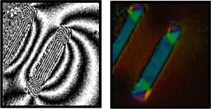 The (001) planes of graphite(d (001) =3.4 Å) are clearly shown in the HRTEM. 그림 30.