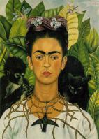 Notas culturales 라틴아메리카의미술 1. 프리다칼로 (Frida Kalho : 1907 ~ 1954) 멕시코의대표적인여류화가. 멕시코민중벽화의거장인디에고리베라와의결혼으로유명해짐.