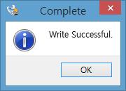 Write Successful