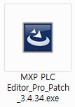 2.5.2. PLC Editor Patch 버전 1 MXP PLC
