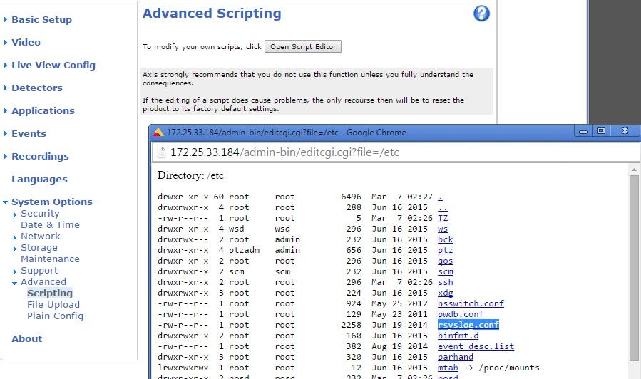 Hardening Guide 3. 원격 syslog 서버의자격증명을추가하고 ( 예 : (*.