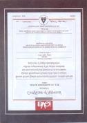 13 7.... - 1994 ISO 9002 Certification from BVQI (England) - 1995 ISO 9001 Certification from BVQI (England) - 1997 100 PPM Certification
