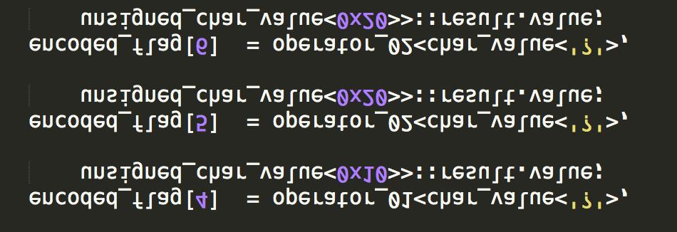 [ MISC 150 ] 소스로 c++ 소스를주고그소스로플래그를암호화한파일을준다.