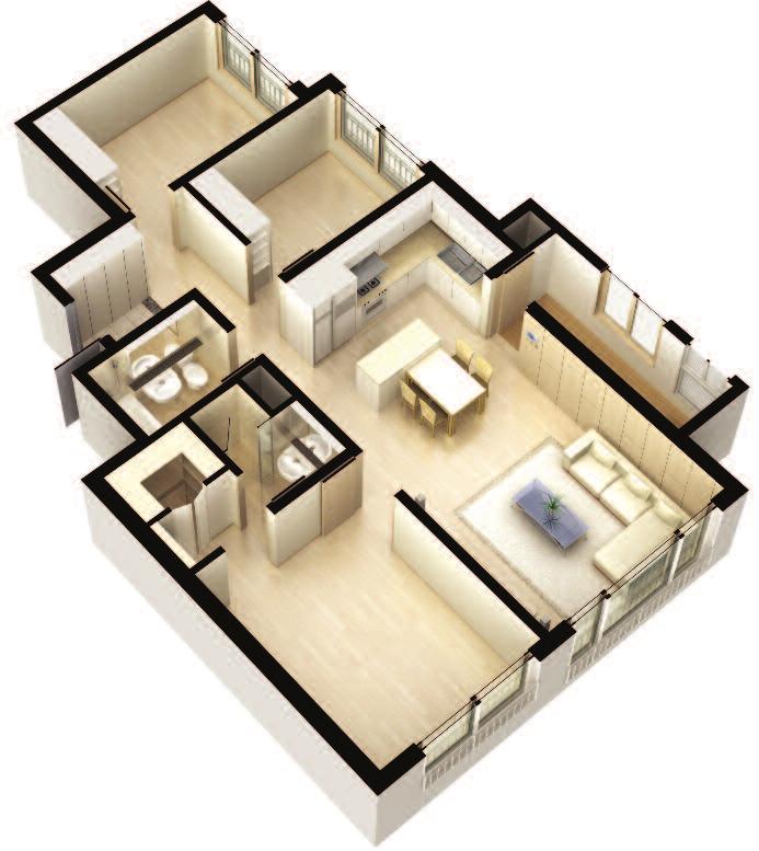 Unit Plan of DONG IL The Park Eco-Premium of DONG IL Park Suite 67B 만족과편리함으로행복의가치가다릅니다 25 세대 전용면적주거공용면적공급면적기타공용면적계약면적 67.9532 m2 21.