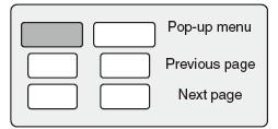 팝업메뉴사용하기 1 POP UP MENU/MENU를누릅니다. 팝업메뉴가화면에나타납니다. 디스크에따라서이메뉴는달라집니다. 보다상세한내용은디스크설명서의팝업메뉴기능과동작부분을참고하십시오. 일부 USB 메모리는본플레이어에서정상적으로동작하지않을수있습니다. FAT 32/16으로포맷된 USB 메모리에한하여사용할수있습니다.