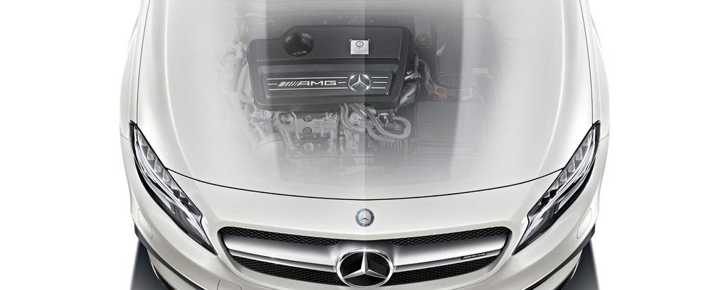 Drive ystem AMG 2.0-Litre four-cylinder turbocharged engine 메르세데스 -AMG 독자적으로개발한 AMG 2.0 리터 4 기통터보차저엔진은세계에서가장강력한출력을가진 4 기통승용차엔진뿐만아니라, 모든승용차생산엔진중가장효율이높은엔진이기도합니다.