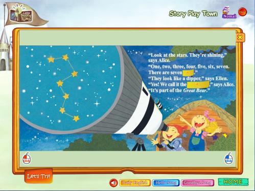 Level 4-12 We Love the Earth Lesson Plan: Week 1 Day 3 Presentation & Application [14 분 ] 1. Story Play Town (Part I) * 먼저 sight word card 를한장씩앞으로넘겨보여주며각단어를듣고따라하게한다. T : Let's practice sight words.
