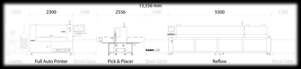 5m 2630x1130x1490mm Table Station 1200x800mm 2 x Flux Filter System.
