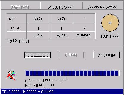 . CD TOC.. CD Organize the disc.. V. X, Cancel View Errors., View Errors.